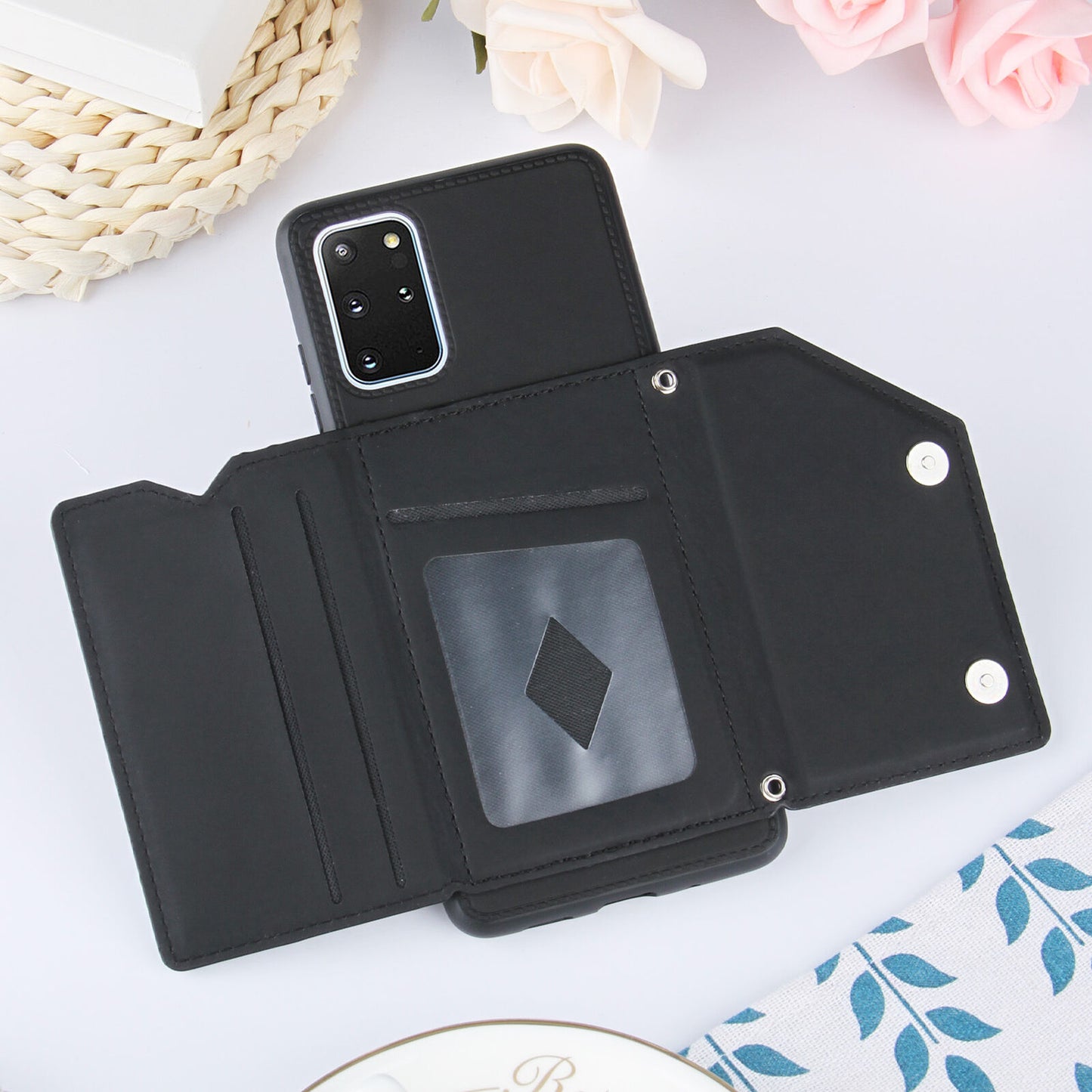 For Oppo A58 A78 4G/5G A38 A18 Reno 10 A57 A77 Wallet Leather Card Holder Case