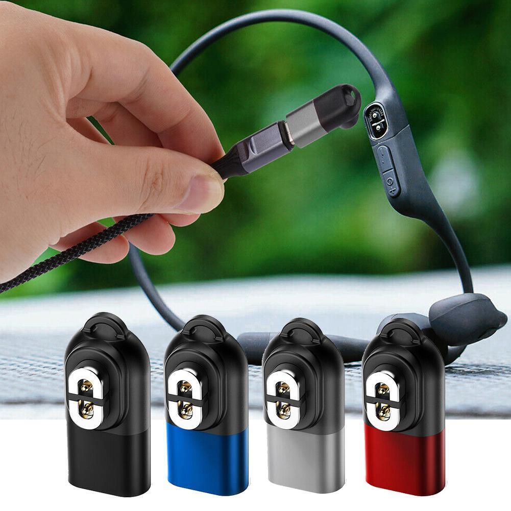 Magnetic Type C Charger Adapter for Shokz OpenRun - USB C Charging Made Easy