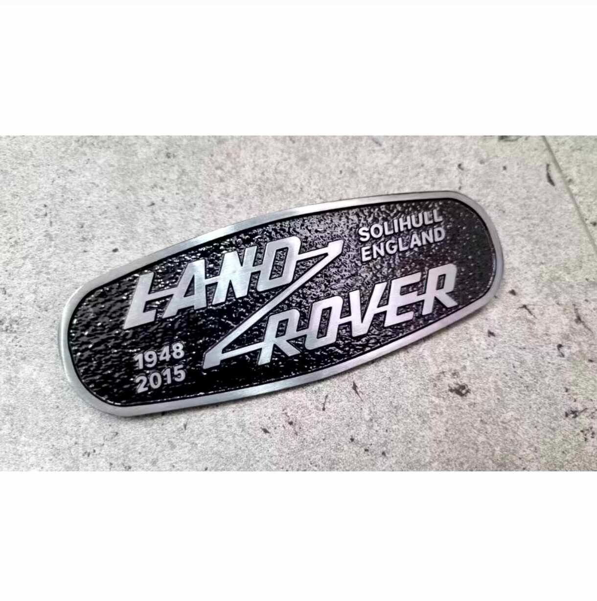 LAND ROVER DEFENDER ENGLAND 1948-2015 ALUMINIUM BLACK BAD