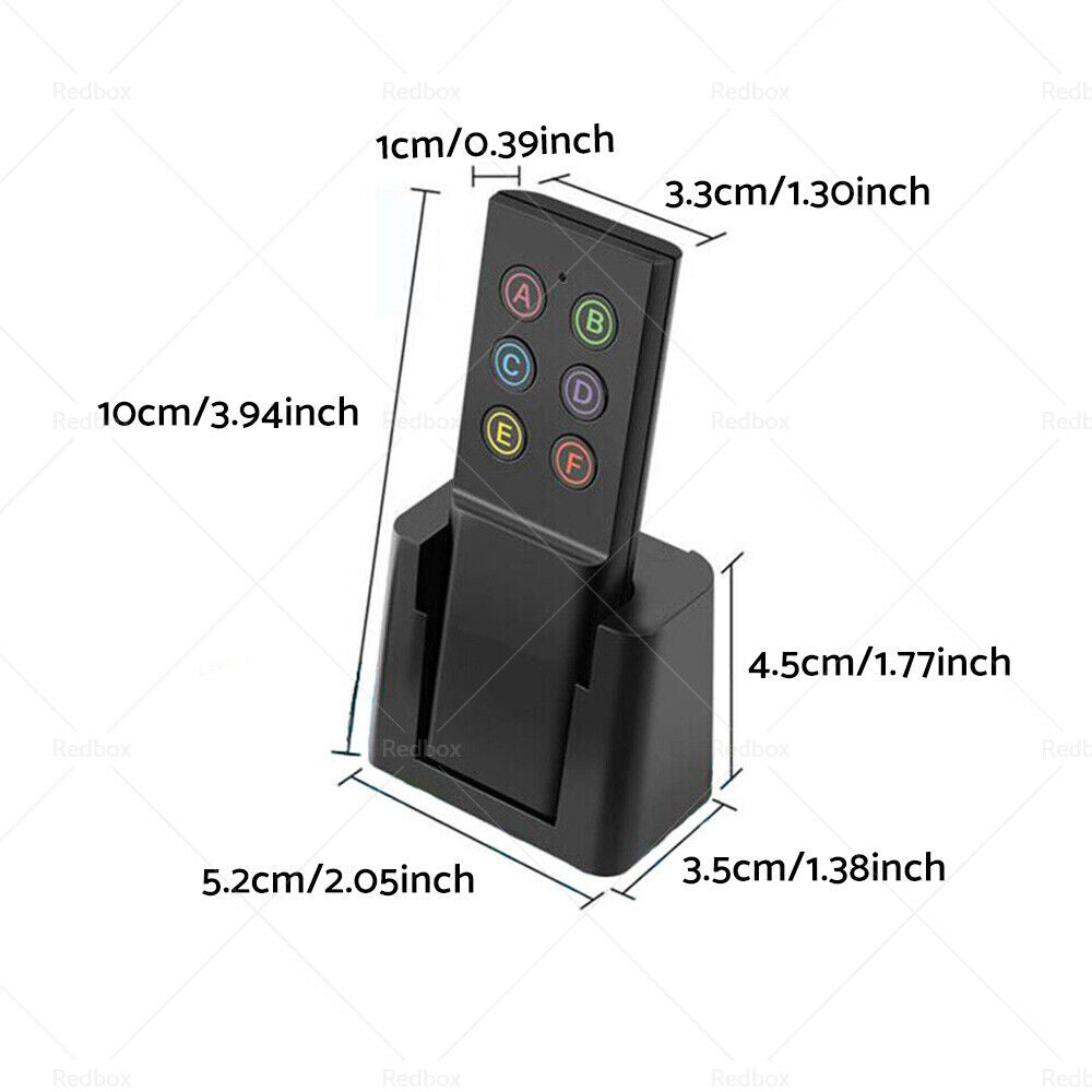 Key Finder Transmitter 6 Receivers Anti-lost Wireless Wallet Tracker Remote Key