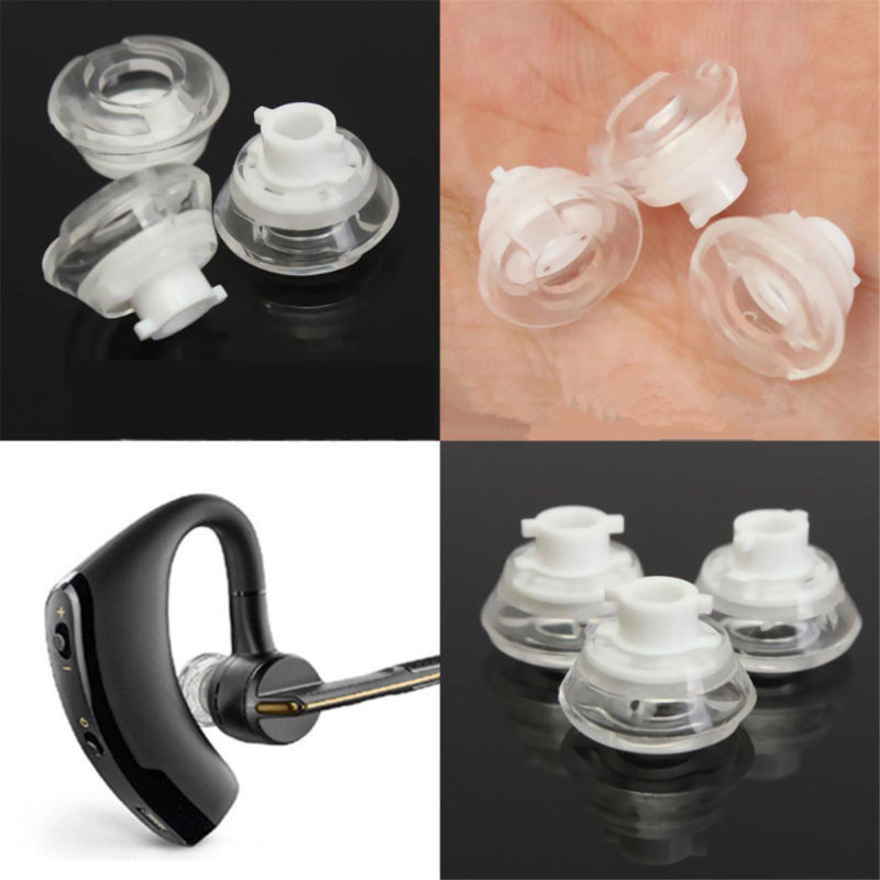 3sets S/M/L Size Gel Earbud Eartip Eargel Ear Tips For Plantronics Voyager Legend lot