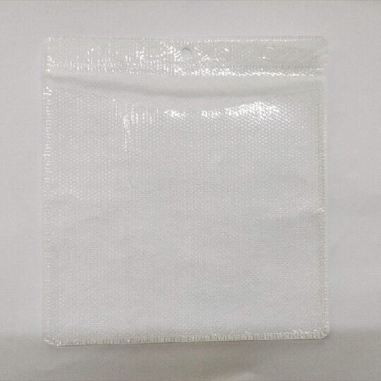 100pcs Premium White CD DVD Double Sided Soft Plastic Sleeves Holds 2 discs