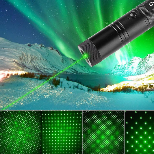 1000m Strong Beam Green Laser Pointer Pen 532nm Lazer Torch Battery Operated