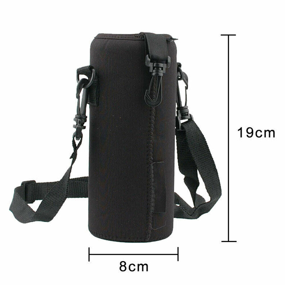 Water Bottle Travel Insulated Carrier Bag Holder Neoprene1000ML