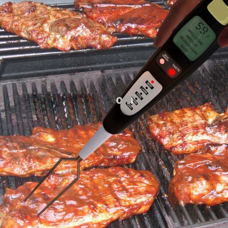 Digital Meat Thermometer Fork Food Thermometer Probe Cooking Temperature Tool