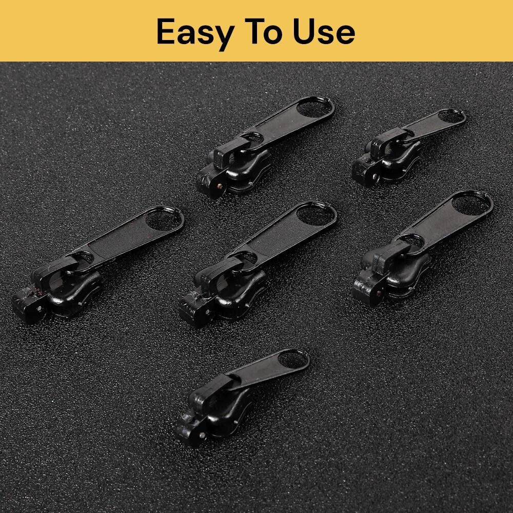 Universal Zipper Heads Repair Kit Replacement Instant Zip Slider Zipper Fix Tool