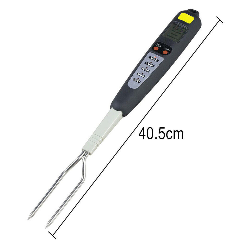 Digital Meat Thermometer Fork Food Thermometer Probe Cooking Temperature Tool