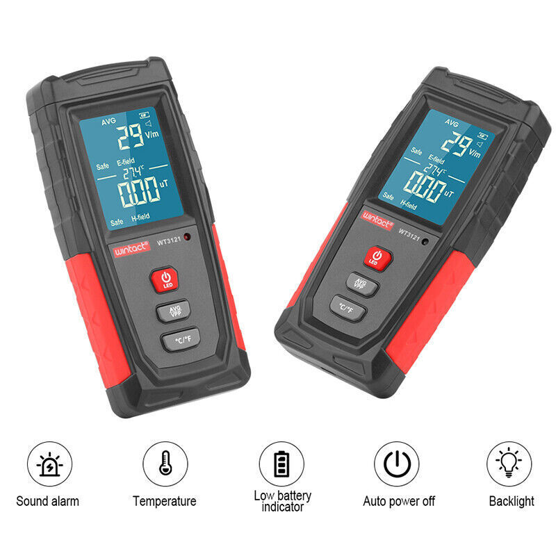 Geiger Counter Nuclear Radiation Detector Beta Gamma X Ray Dosimeter Monitor