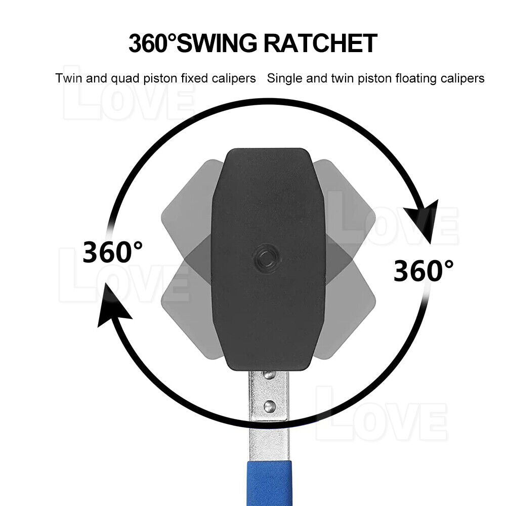 Ratchet Disc Brake Caliper Tool Piston Spreader Separator Pad Press Install Part