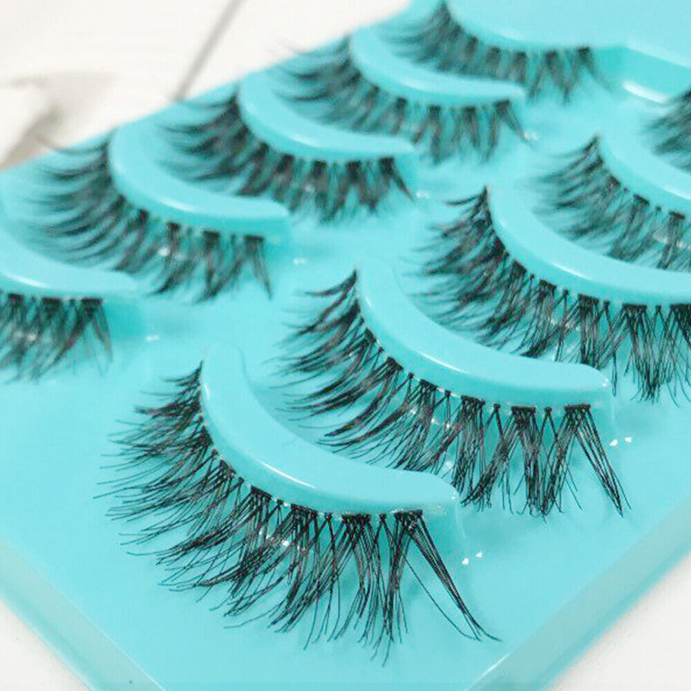 3D Natural Thick Fake False Eyelashes Extension Eye Lashes Makeup