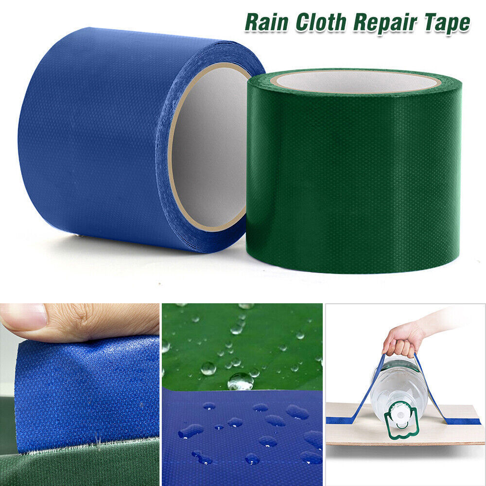 Glass Fiber Tent Repair Canvas Adhesive Patches Rain Cloth Repair Tape #T