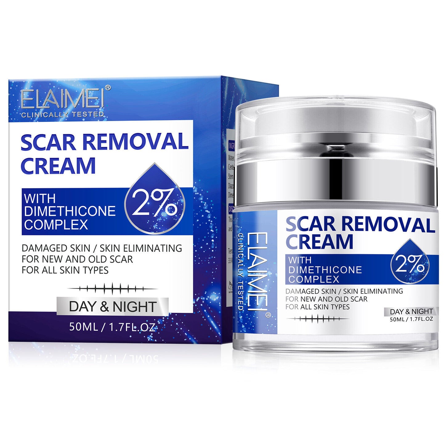 Scar Removal Cream Advanced Scar Treatment Gel Stretch Marks Acne Skin Repair