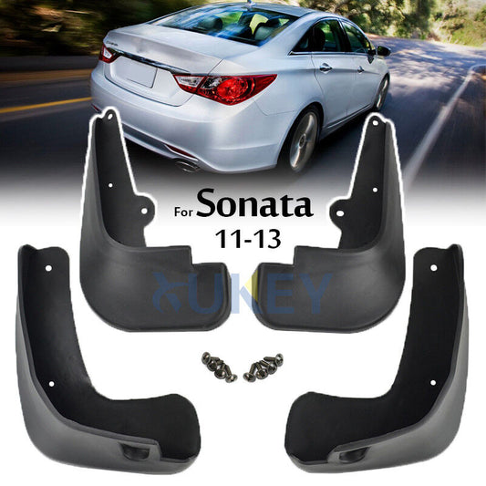 4pcs OE Style Mud Flaps For Hyundai Sonata 2011 2012 2013 Splash Guards Mudguards NEW