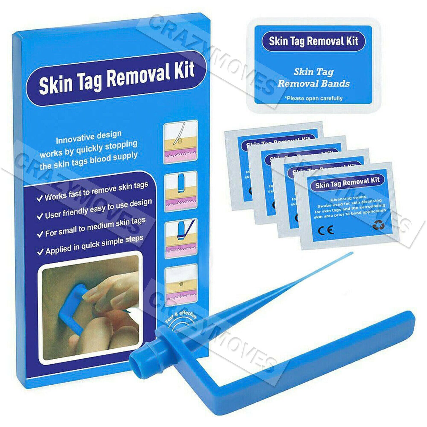 Skin Tag Remover Kit for Fast & Effective Skin Tag Removal VIC