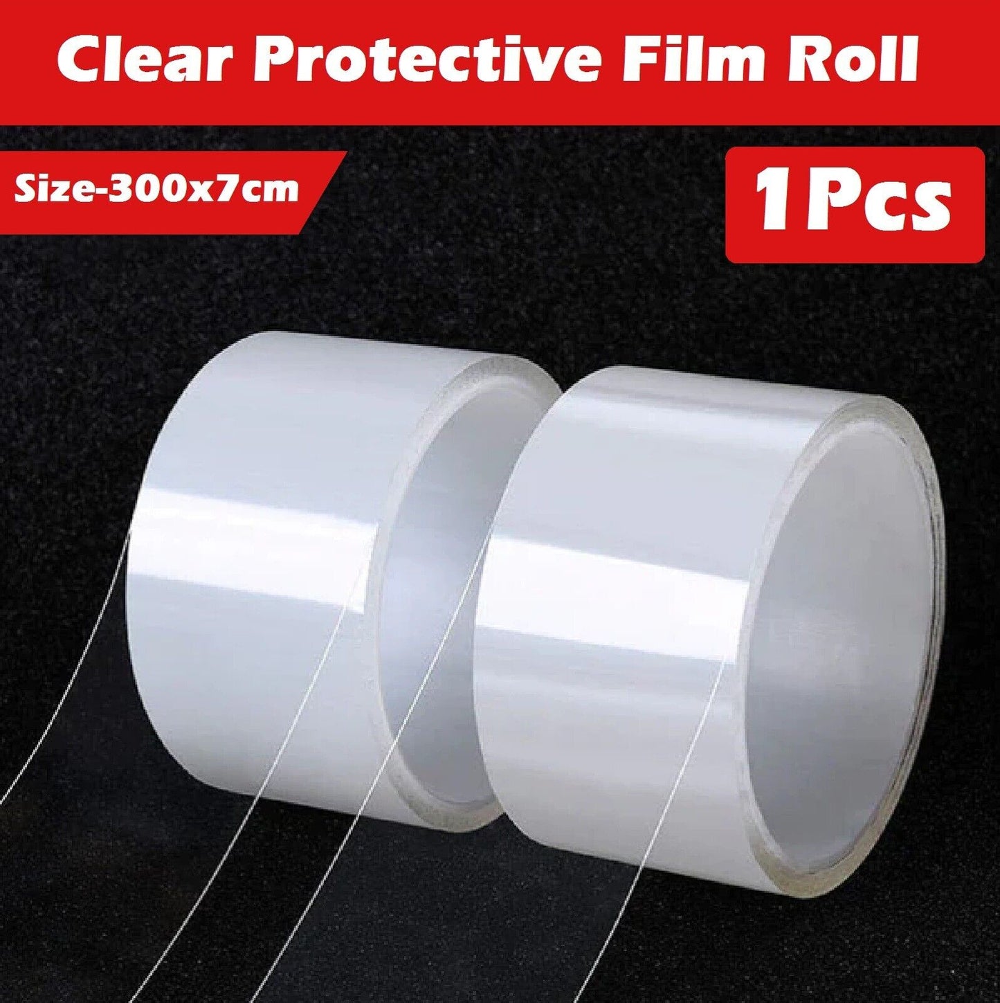 3M Car Paint Protective Film Clear PVC Anti Scratch Wrap Guard Roll Transparent