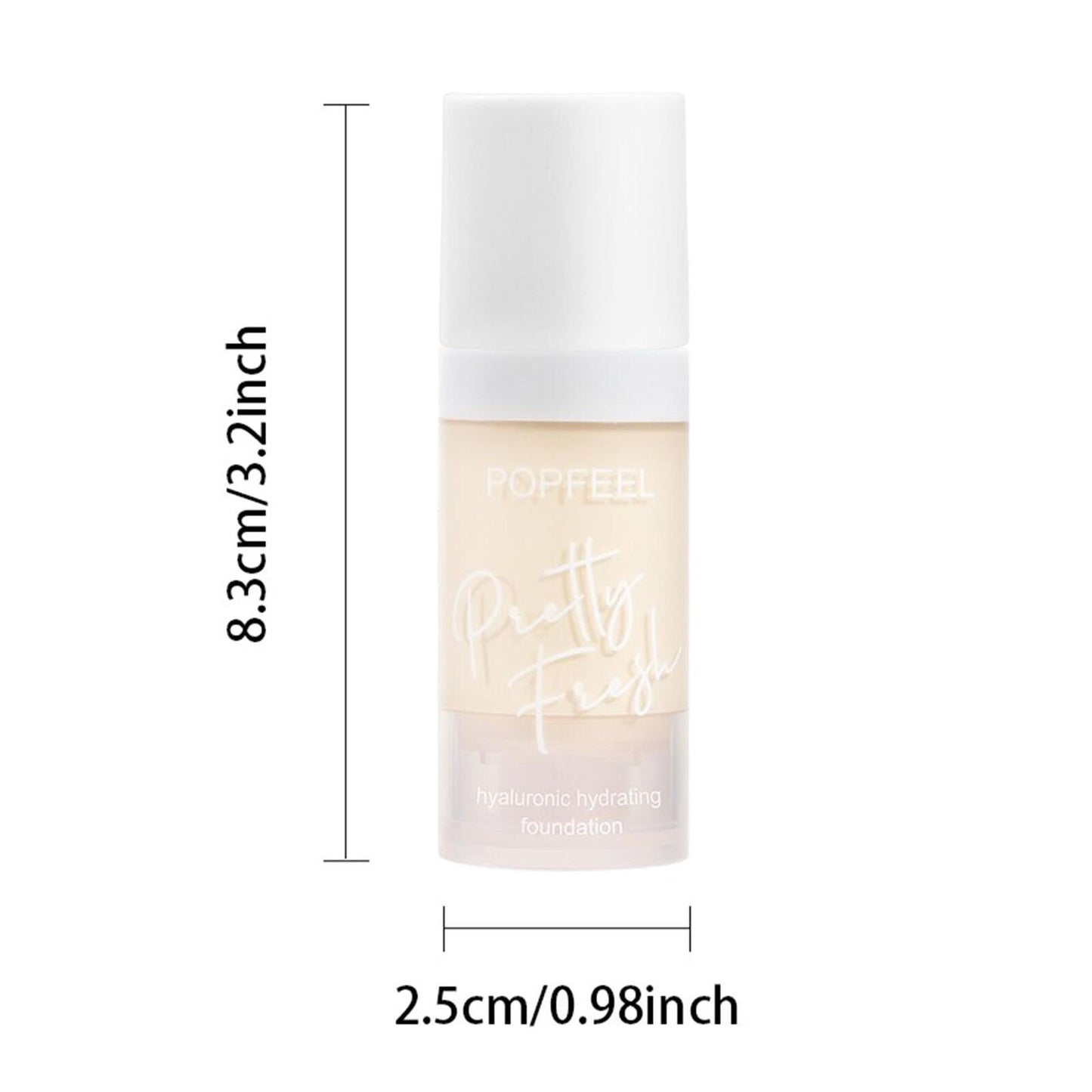 Liquid Skin Foundation Matte Full Coverage Face Makeup Concealer