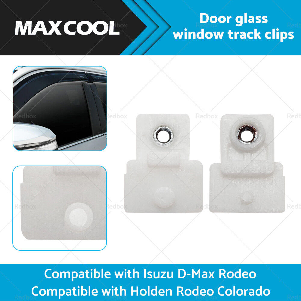 1 Pair Door Window Glass Track Clip for Isuzu D-Max Holden Colorado Rodeo 02-19