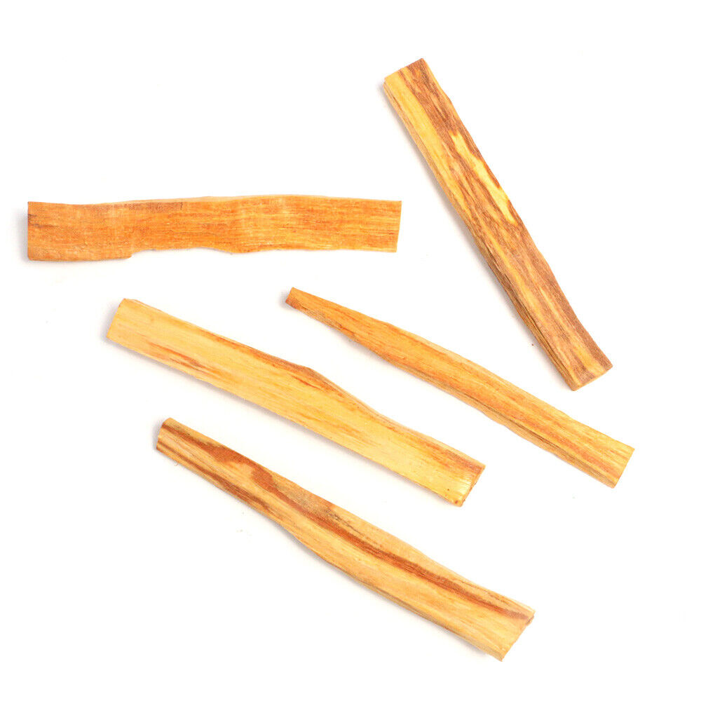 5x Palo Santo Holy Wood Incense 5 stick (3~4inches long) Meditation,Yoga, Massage