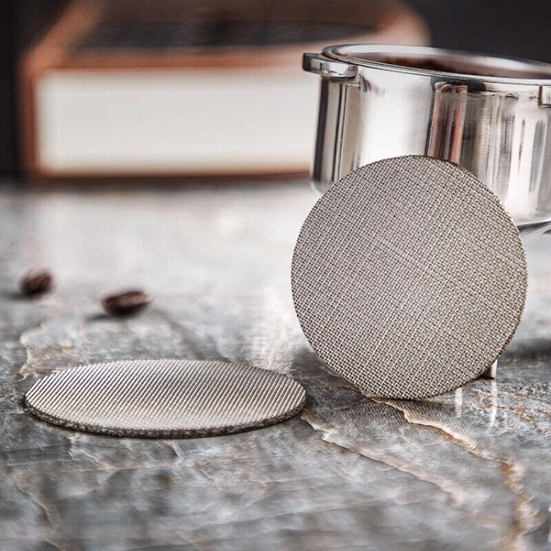 51-58mm Coffee Making Filter Mesh Puck Metal Screen Breville Espresso Machine