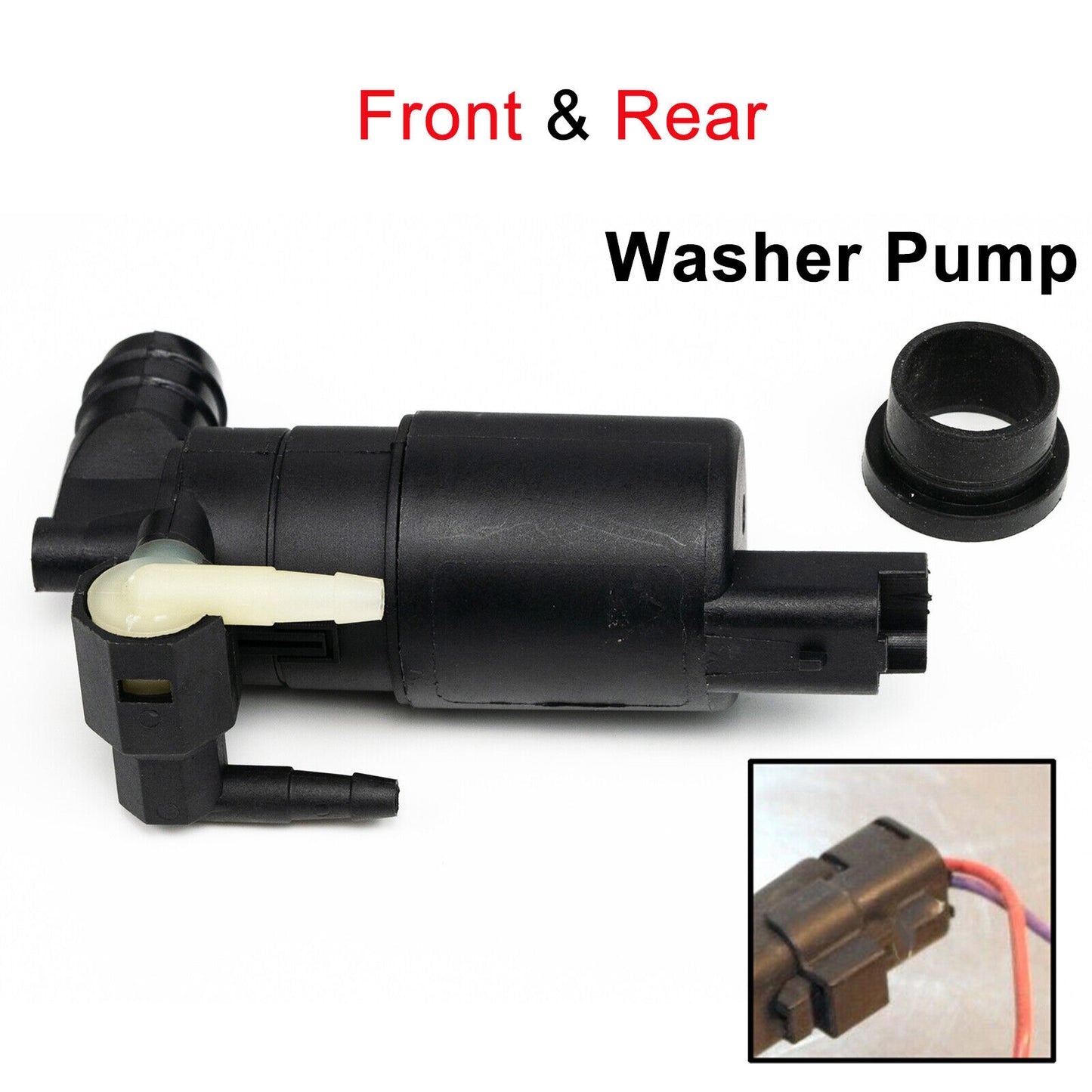 For Nissan Armada Qashqai J10 Pathfinder Front Rear Windshield WasherPump