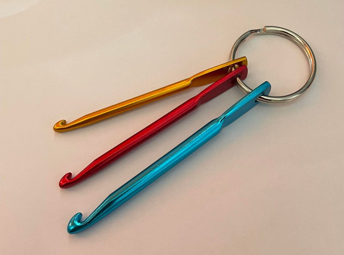 SET of 3 crochet hooks MINI for travel 3mm 4mm 5mm