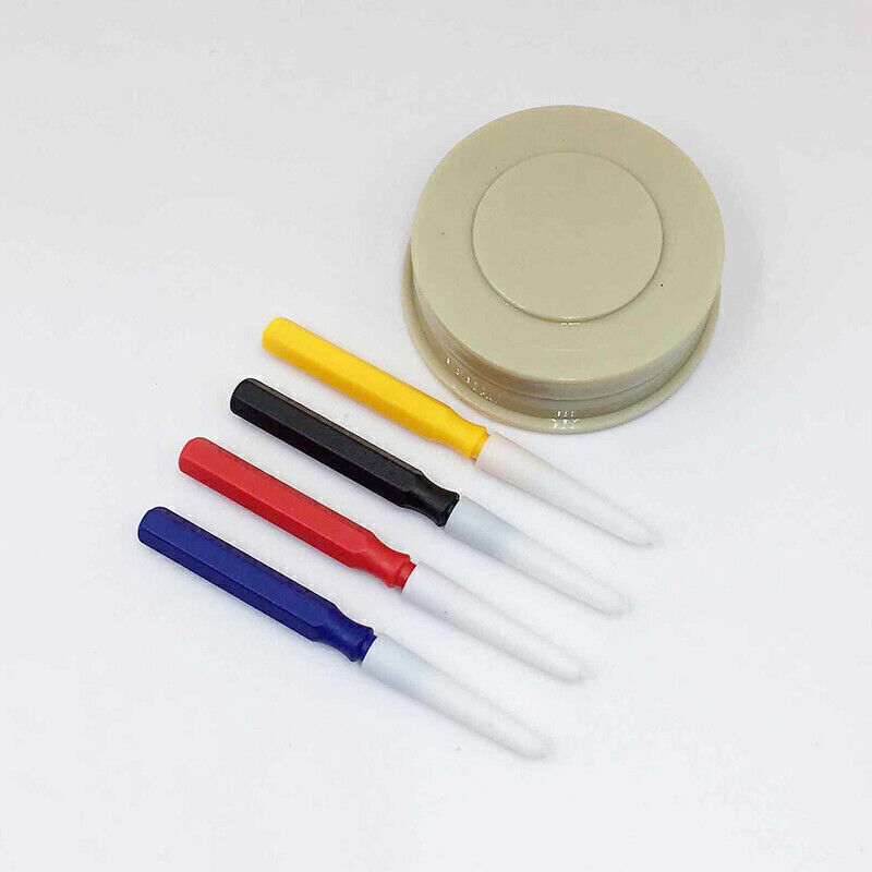 4PCS Oil Pin Pen Dip Oiler Dish Tool Set Watch Repairing Tools for Watchmaker