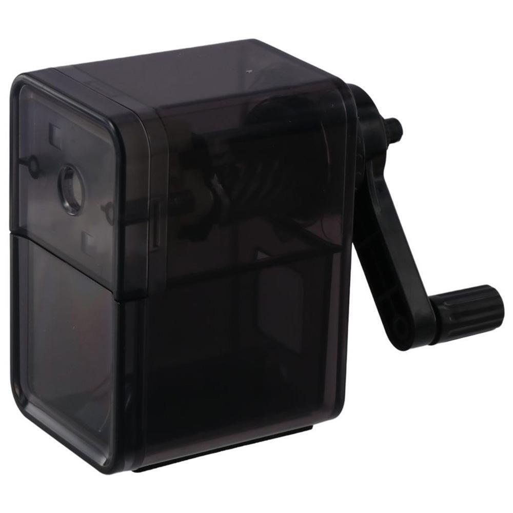 Low Noise Pencil Sharpener Black Manual Pencil Sharpener Upgraded Home