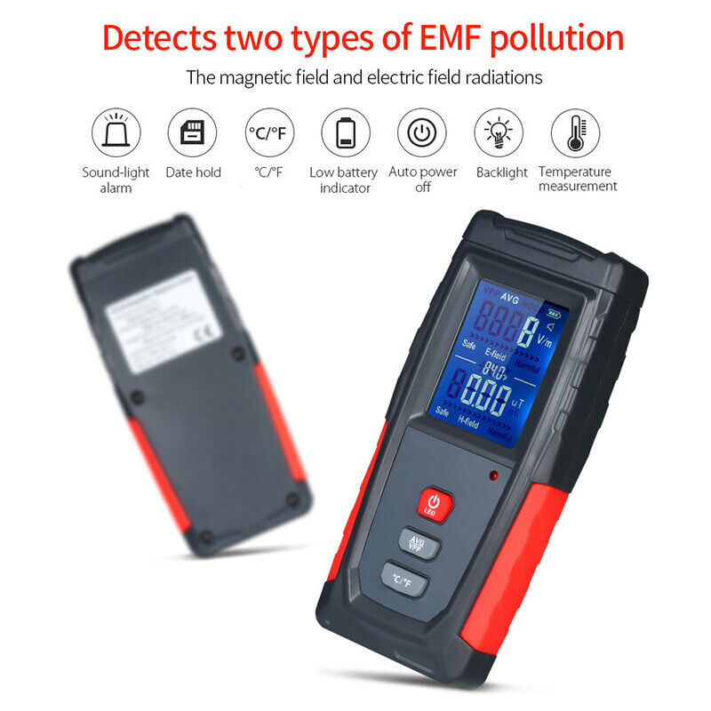 Geiger Counter Nuclear Radiation Detector Beta Gamma X Ray Dosimeter Monitor