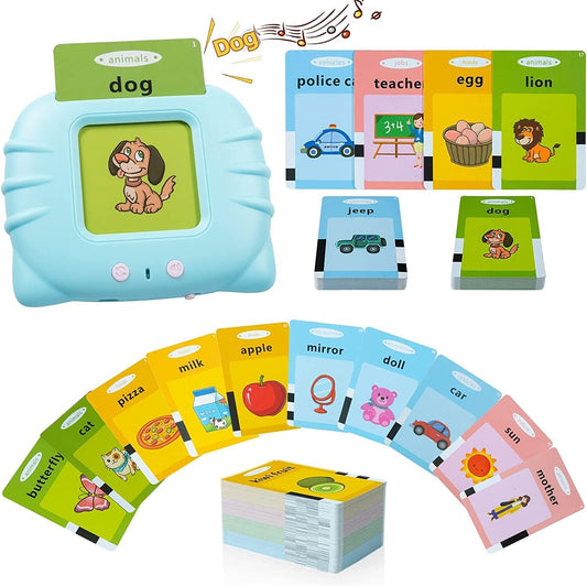 Talking Flash Cards For Toddlers Preschool Words Learning Cards Toy For Kids