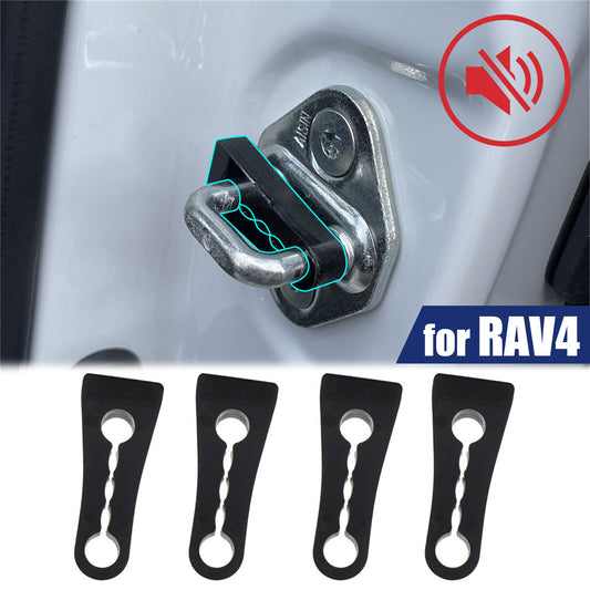 4pcs Car Door Lock Sound Deadener Damper Buffer For Toyota RAV4 Noise Deaf Seal new