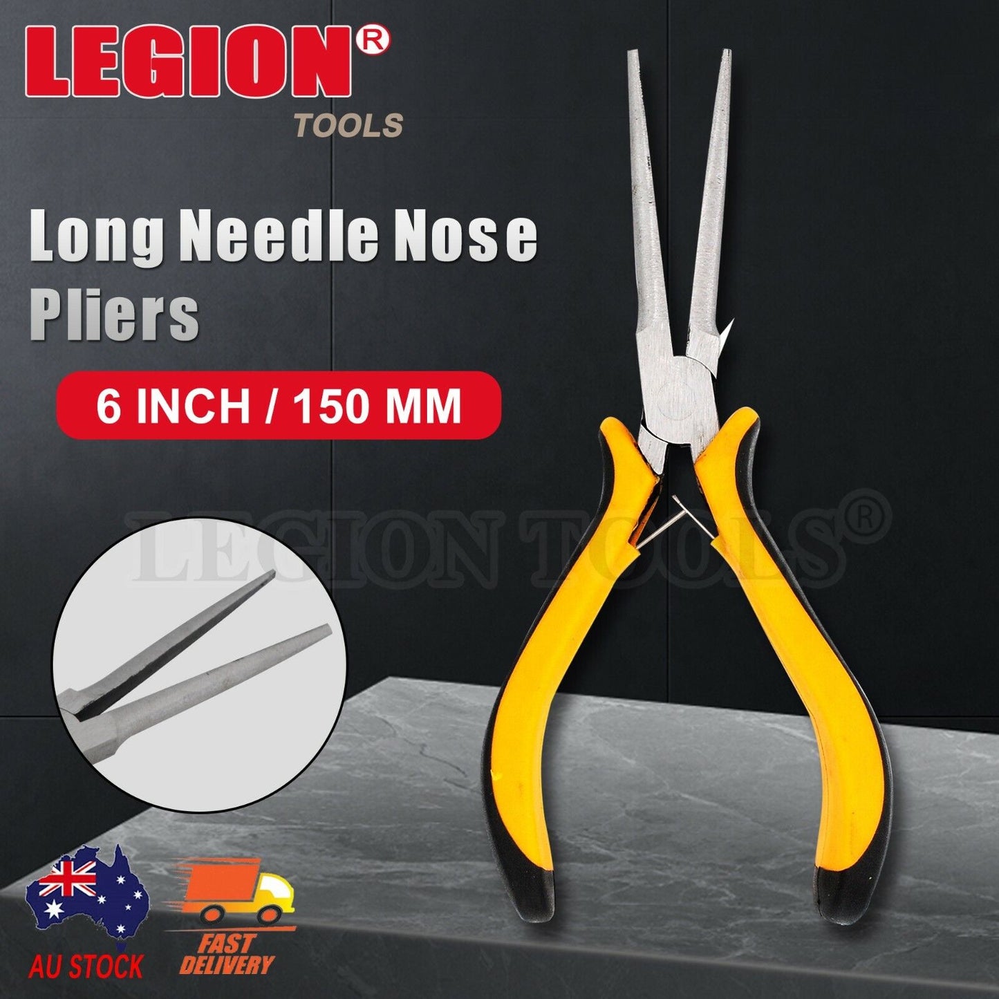 3pcs  6" Long Needle Nose Pliers Modeling Jewelery Wire Work Small Plier 150mm