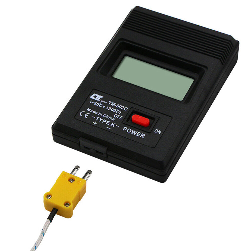 TM-902C Digital K Type LCD Thermometer Thermodetector Meter + Thermocouple