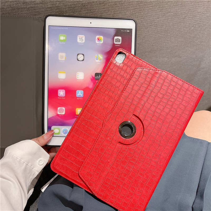 For iPad Mini Air Pro 5 6 7 8 9th Gen Case Smart Leather Rotate Stand Flip Cover