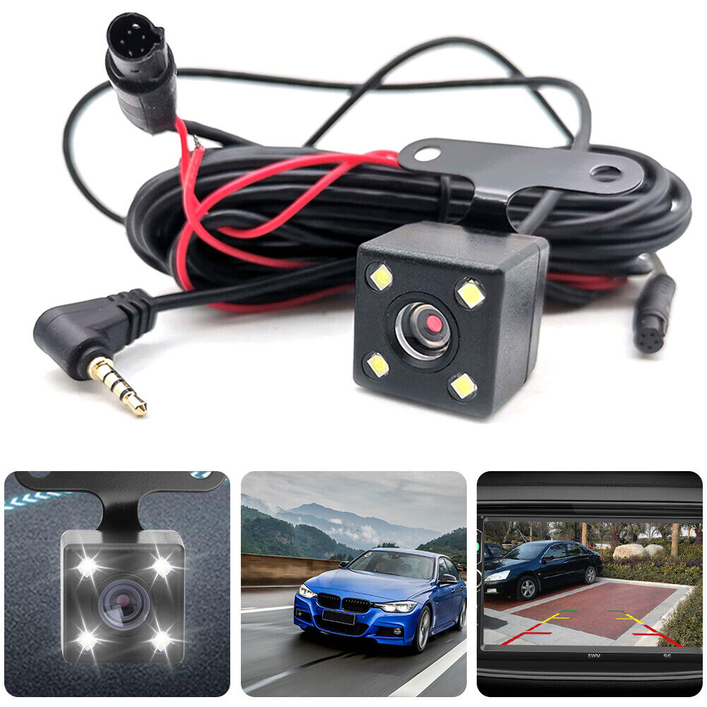 HD Car Rear View Camera with 5 Pin Extension Cable for Car DVR Dashboard Camera