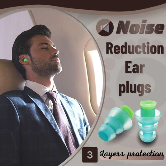 Soft Silicone Ear plugs Reusable Noise Cancelling Ear plugs For Sleeping Study