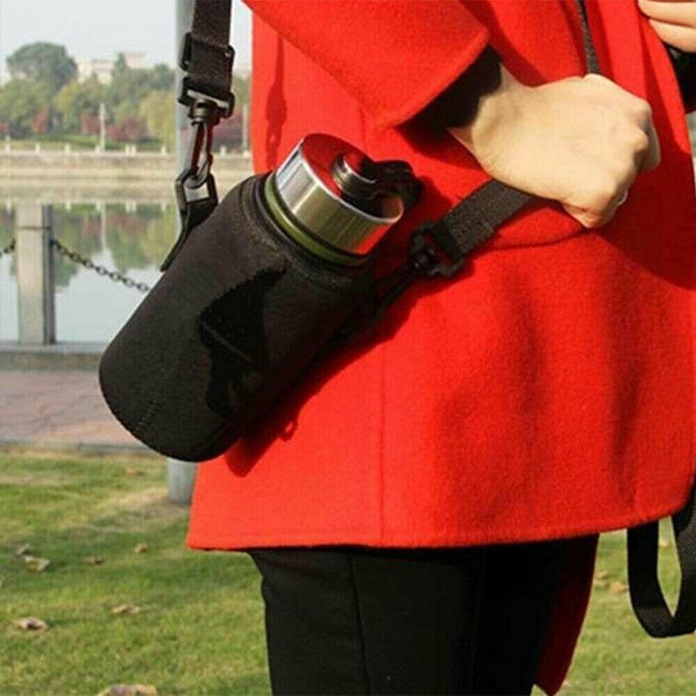 Water Bottle Travel Insulated Carrier Bag Holder Neoprene1000ML