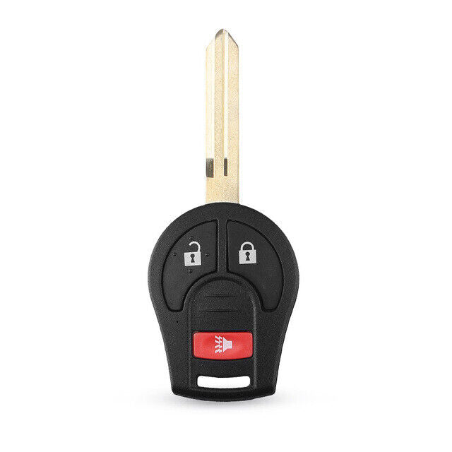 Replacement for Nissan Xtrail T31 Tiida Micra 2007 2008+ Remote Key Shell 3 Butn