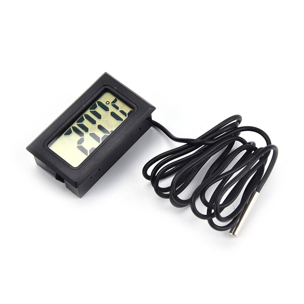 Mini LCD Digital Fridge Freezer Temperature Thermometer Meter Temp Sensor .4$