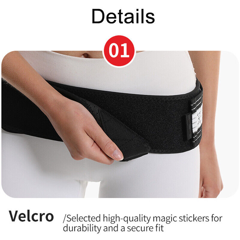 Sacroiliac Joint Hip Belt Lower Back Support Brace Sciatica Lumbar Pain Relief