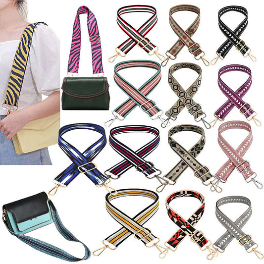 Wide Shoulder Bag Strap Crossbody Adjustable Handbag Cross Body Replacement Belt