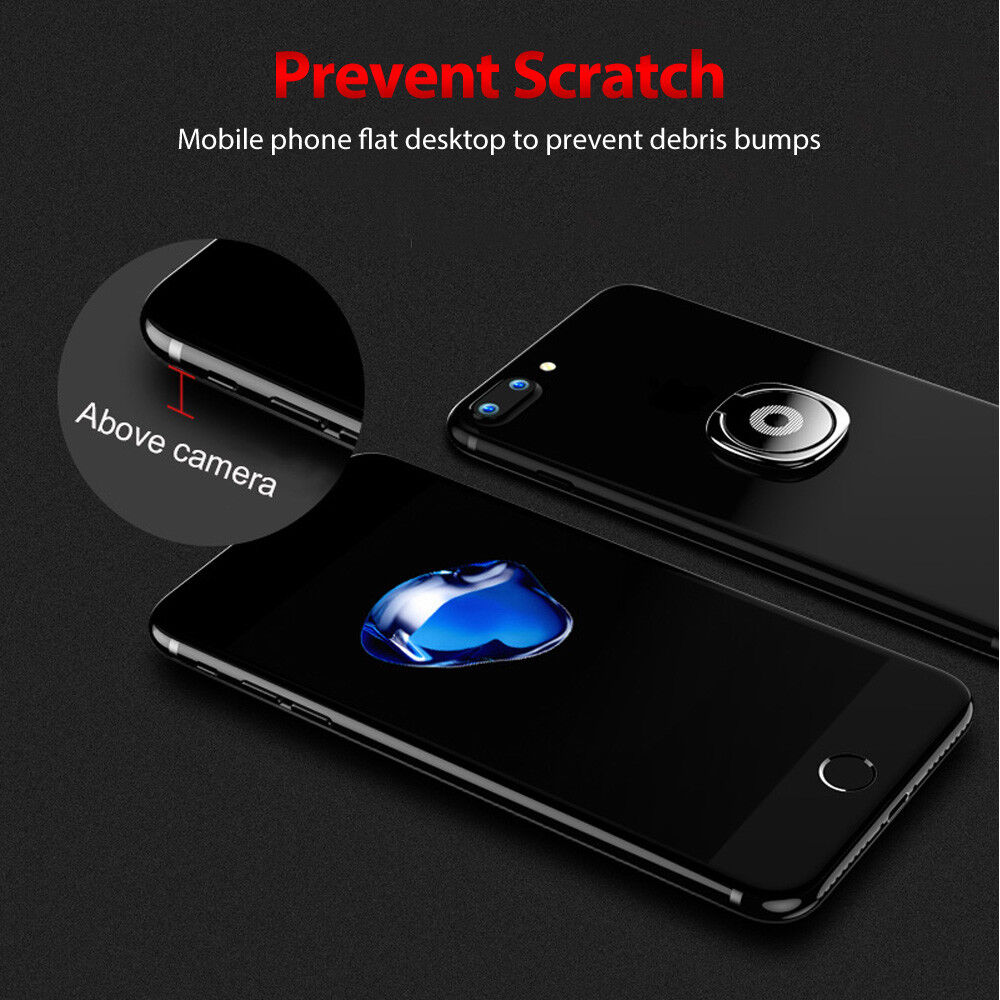 Phone Holder Mount Finger Ring Stand For Cell Phone Tablet Ultra Thin Magnetic