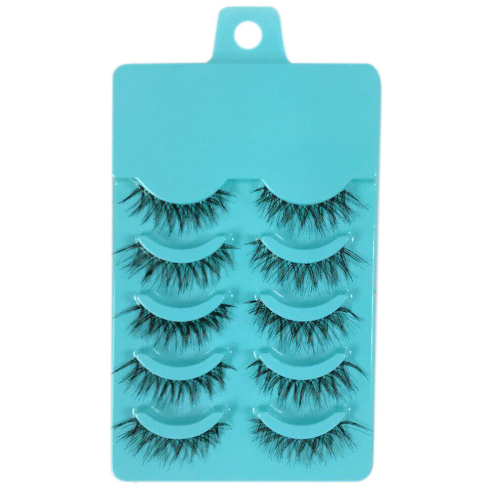 3D Natural Thick Fake False Eyelashes Extension Eye Lashes Makeup