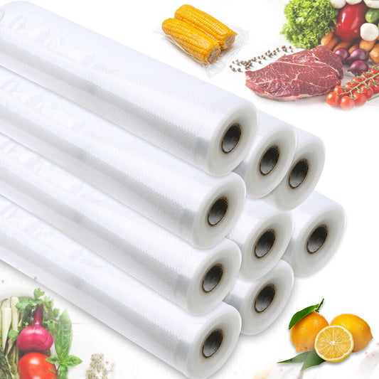 Food Vacuum Sealer Bags Rolls Vaccum Food Saver Storage Seal Bag Pack Embossed