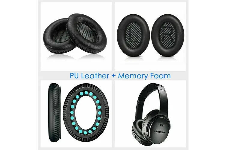 Replacement Ear Pads Cushions for Bose Quiet Comfort 35 25 QC25 II/I 25 15 AE2