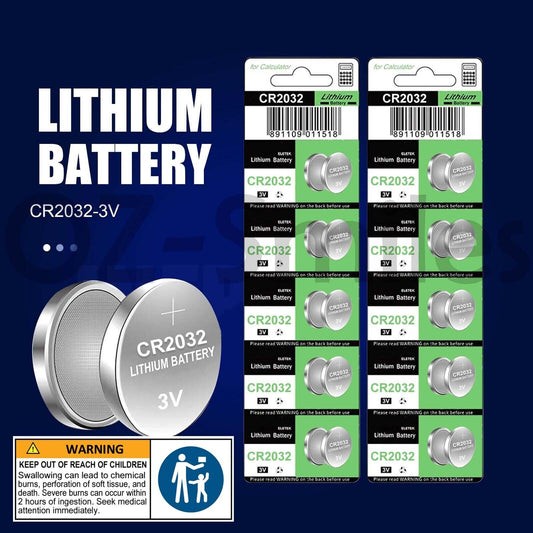 10 x CR2032 LITHIUM CELL Button BATTERY BATTERIES