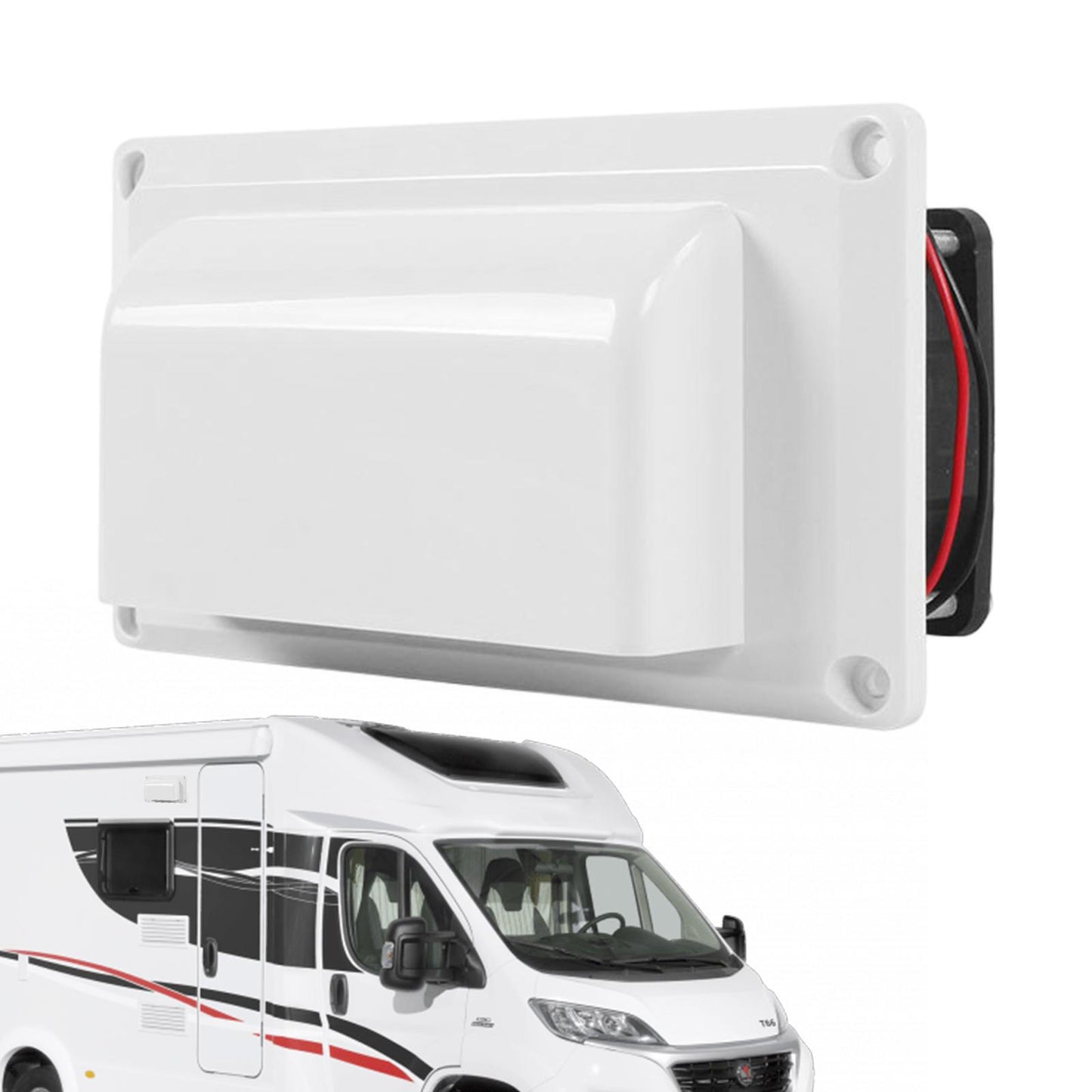 RV Side Air Vent Ventilation Exhaust Fan Caravan Motorhome Trailer For-Camper