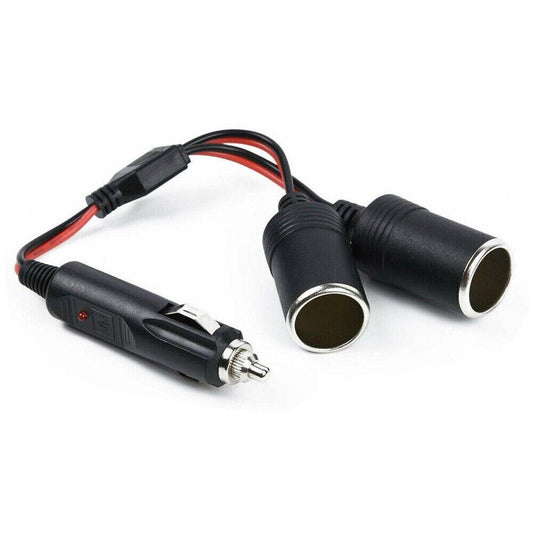 Double Power Dual Car Cigarette Lighter Socket Plug Adapter Charger Splitter 12V