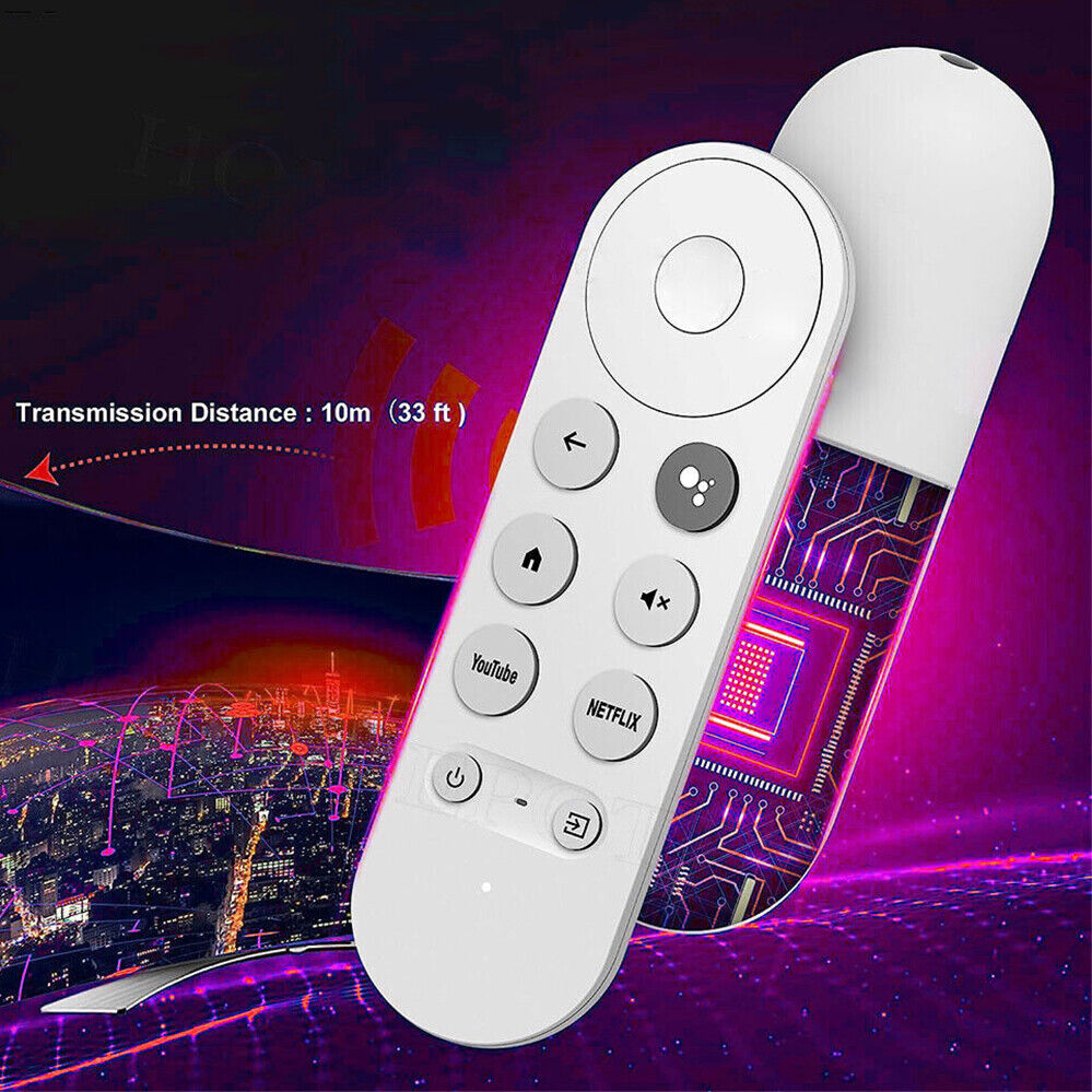 New Replacement For Chromecast With Google TV Voice Bluetooth Remote Control IR