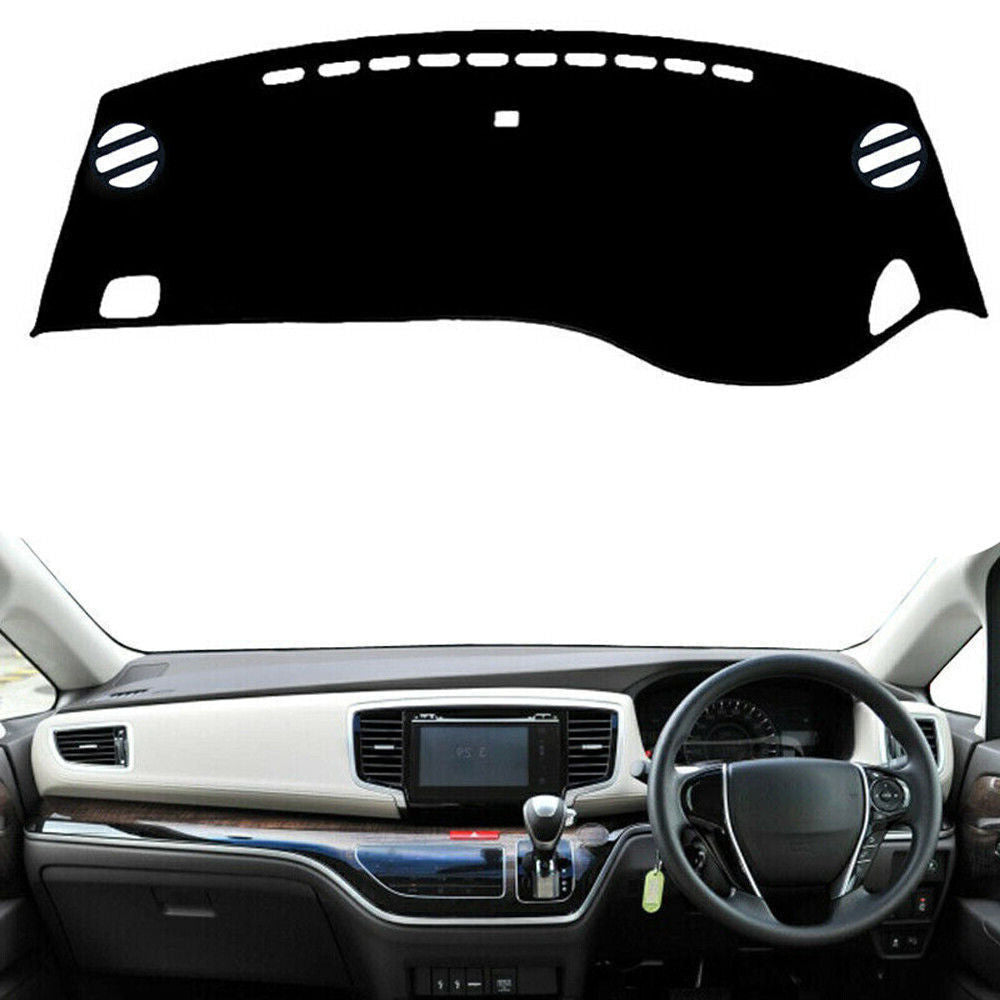 Non-Slip Dash Mat Fits For Honda Odyssey RC 2.4L 2014-19 Dashboard Cover Black