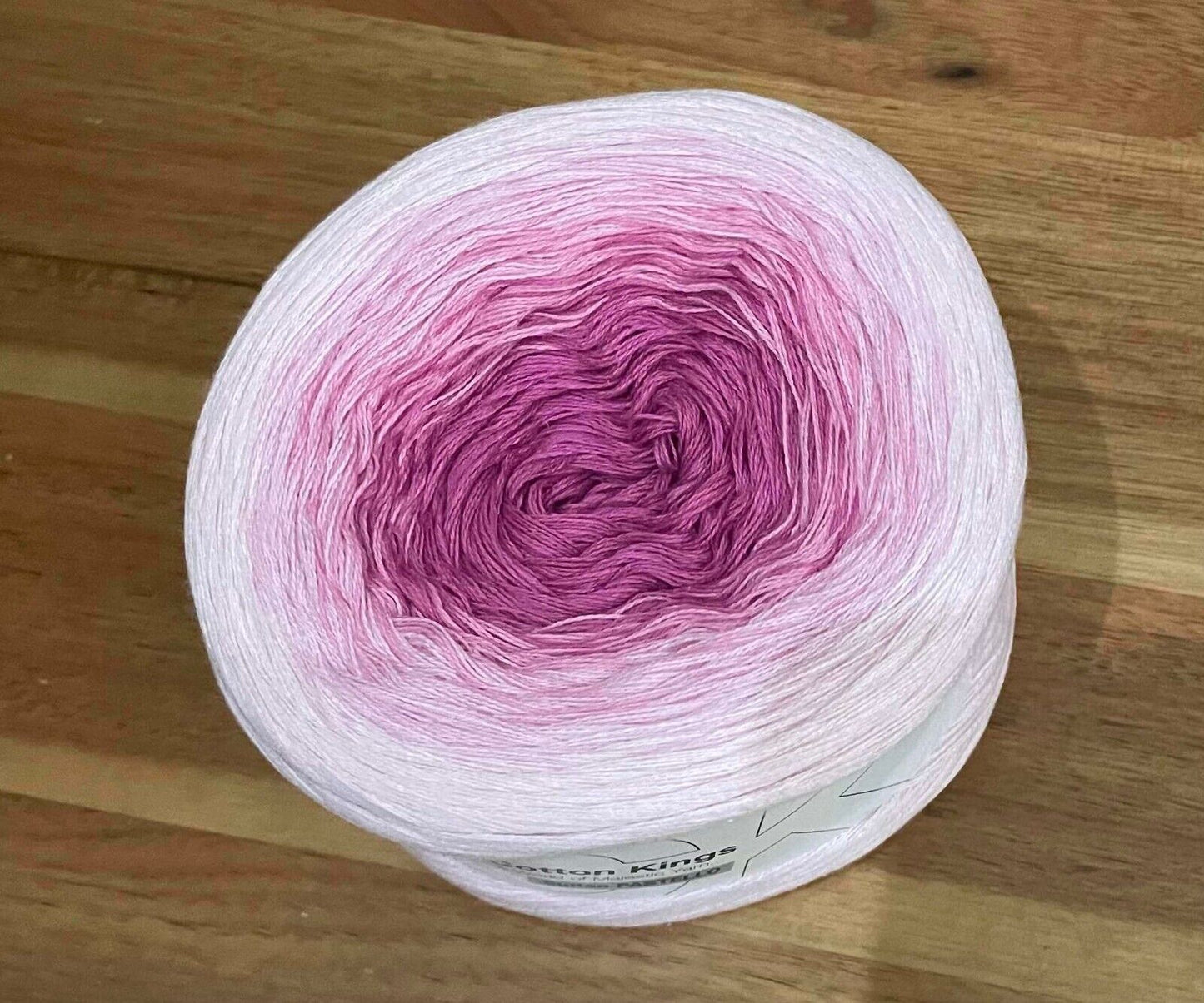 HOBBII Cotton Kings 100% cotton cake yarn 200g Free tracked post RASBERRY 05